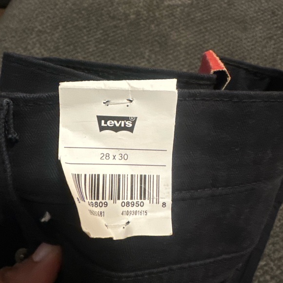 Levi's Black 311 Shaping Skinny Jeans Womens Size 34x30 Mid-Rise Tummy Slimming - Picture 5 of 6